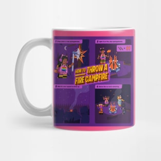 Lego Fortnite HOW TO THROW A FIRE CAMPFIRE! Mug